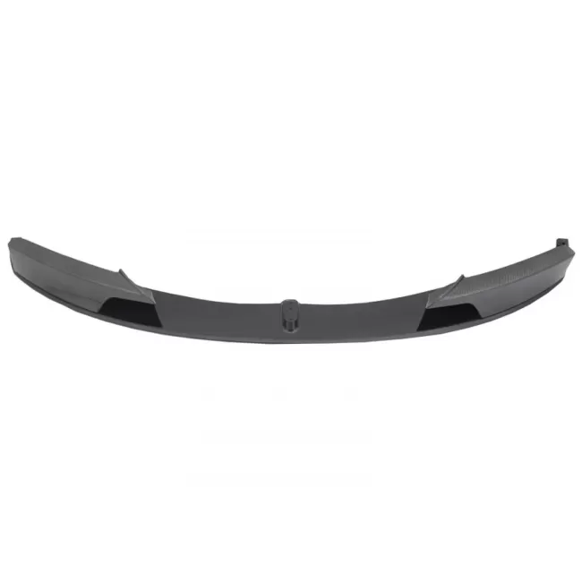 Front Bumper Spoiler Splitter with Diffuser Double Outlet for Single Exhaust suitable for BMW 3 Series F30 F31 (2011-up) M-Performance Design Carbon Film Coating
