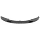 Front Bumper Spoiler Splitter with Diffuser Double Outlet for Single Exhaust suitable for BMW 3 Series F30 F31 (2011-up) M-Performance Design Carbon Film Coating