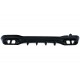 Rear Bumper Diffuser with Black Exhaust Muffler Tips suitable for Mercedes C Class W206 S206 Sport Line (2021-Up) C63 Design
