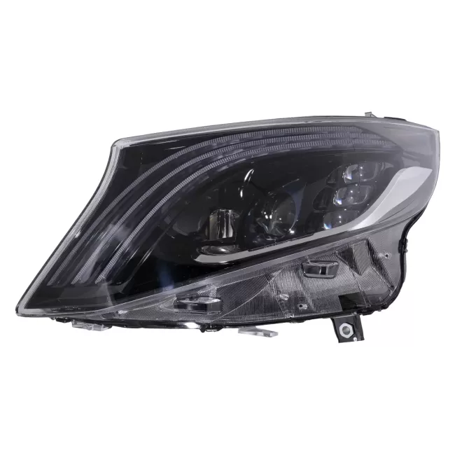 Full LED Headlights suitable for Mercedes V-Class W447 (2016-2020) Black