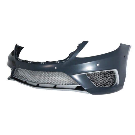Front Bumper with Grille suitable for Mercedes S-Class W222 (2013-06.2017) S65 Design