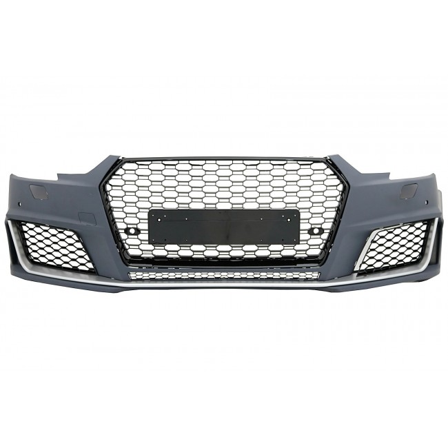 Body Kit suitable for Audi A4 B9 8W (2016-2018) with Rear Diffuser RS4 Design