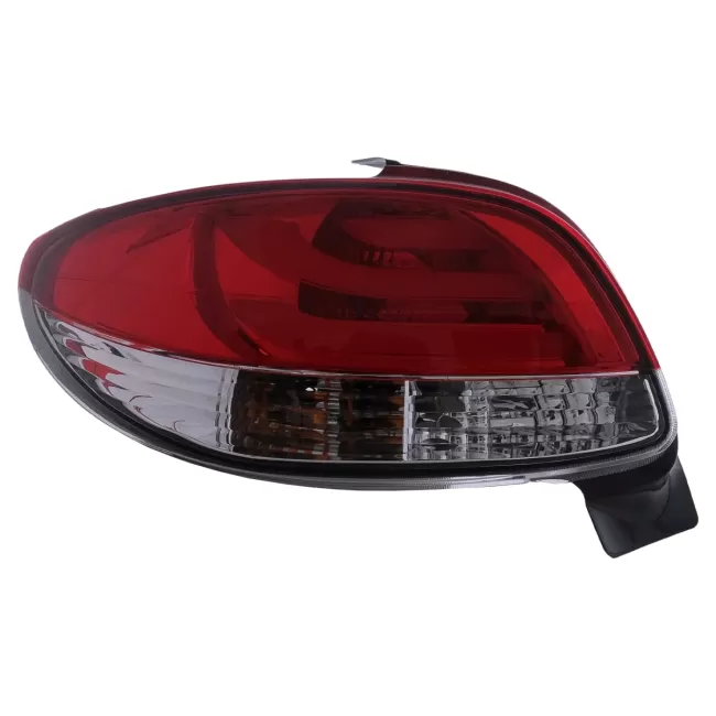 LED Taillights suitable for Peugeot 206 HatchBack 3 / 5 Doors (10.1998-2004) Red White