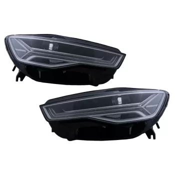 Full LED Headlights suitable for Audi A6 4G C7 (2011-2018) Facelift Matrix Design Sequential Dynamic Turning Lights