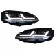 Osram Full LED Headlights LEDriving suitable for VW Golf 7 VII (2012-2017) Chrome Upgrade for Xenon&Halogen DRL Cars