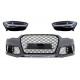 Front Bumper with Full LED Headlights Sequential Dynamic Turning Lights suitable for Audi A6 C7 4G (2011-2018) RS6 Matrix Design