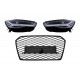 Front Grille with Full LED Headlights Sequential Dynamic Turning Lights suitable for Audi A6 C7 4G Facelift (2015-2018) RS6 Matrix Design
