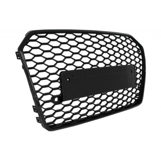 Front Grille with Full LED Headlights Sequential Dynamic Turning Lights suitable for Audi A6 C7 4G Facelift (2015-2018) RS6 Matrix Design