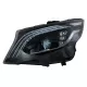 Full LED Headlights suitable for Mercedes V-Class W447 (2016-2020) Black