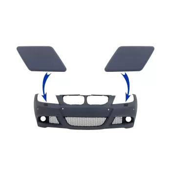 SRA Covers Front Bumper suitable for BMW 3 Series E90 E91 LCI (2008-2011) M Tech Design