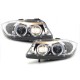 Angel Eyes Headlights suitable for BMW 3 Series E90 E91 (03.2005-08.2008) Chrome