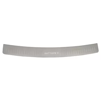 Rear Bumper Protector Sill Plate Foot Plate Aluminum Cover suitable for Range Rover Sport L320 (2005-2013)