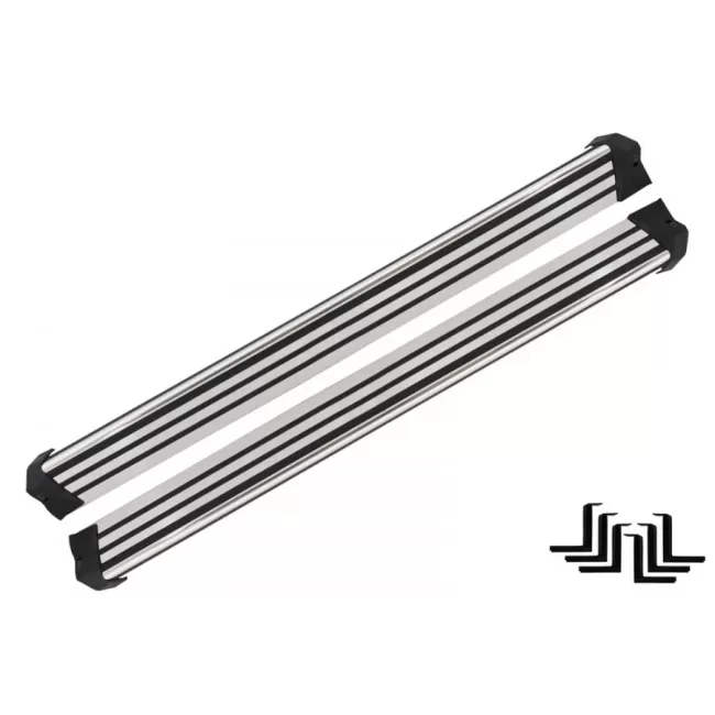 Running Boards Side Steps with Fender Flares Wheel Arches suitable for Mercedes G-Class W463 (1989-2017) G65 Design