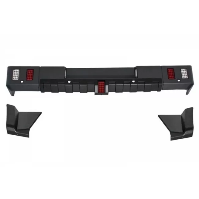 Rear Bumper with Fender Flares Wheel Arches suitable for Mercedes G-Class W463 (1989-2013) G63 G65 Design