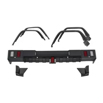 Rear Bumper with Fender Flares Wheel Arches suitable for Mercedes G-Class W463 (1989-2013) G63 G65 Design