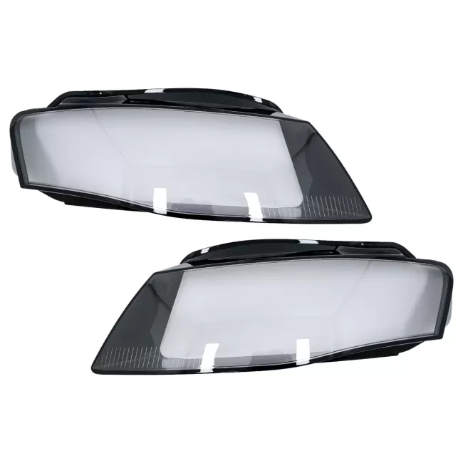 Headlights Lens Glasses suitable for Audi A4 B8 8K Sedan Avant (2008-2012)