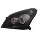 Headlights suitable for Opel Astra H (03.2004-2009) Angel Eyes 2 Halo Rims Black