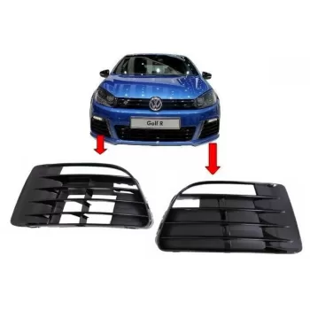 Fog Lamp Covers suitable for VW Golf 6 VI (2008-2012) R20 Design
