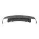 Rear Bumper Air Diffuser with Exhaust Muffler Tips Black suitable for Mercedes W117 CLA (2013-2018) Facelift CLA45 Carbon Look