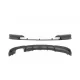 Front Bumper Spoiler Splitter with Rear Diffuser suitable for BMW 3 Series F30 F31 (2011-up) M-Performance Design Carbon Film Coating