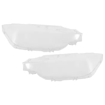 Headlights Lens Glasses suitable for BMW 3 Series F30 F31 LCI (2015-2018) Clear