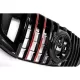 Front Grille with Red Insertion suitable for Mercedes GLS SUV X167 (2019-2023) GTR Design