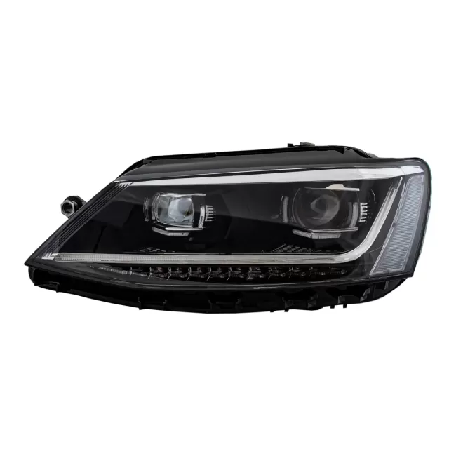 Headlights LED DRL suitable for VW Jetta Mk6 VI (2011-2017) Dynamic Turn Light Xenon Matrix Design