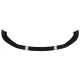 Front Bumper Spoiler Lip suitable for BMW X1 SUV F48 Pre-LCI (2015-2019) Piano Black