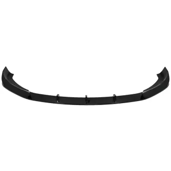 Front Bumper Spoiler Lip suitable for BMW X1 SUV F48 Pre-LCI (2015-2019) Piano Black