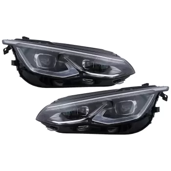 LED Headlights suitable for VW Golf 8 VII (2020-2024) with Dynamic Turning Lights