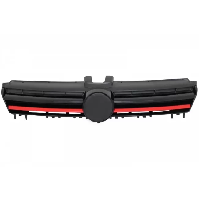 Assembly Headlights 3D LED FLOWING Dynamic Sequential Turn Light RHD with Grille suitable for VW Golf 7 VII (2012-2017) RED R20 GTI Look