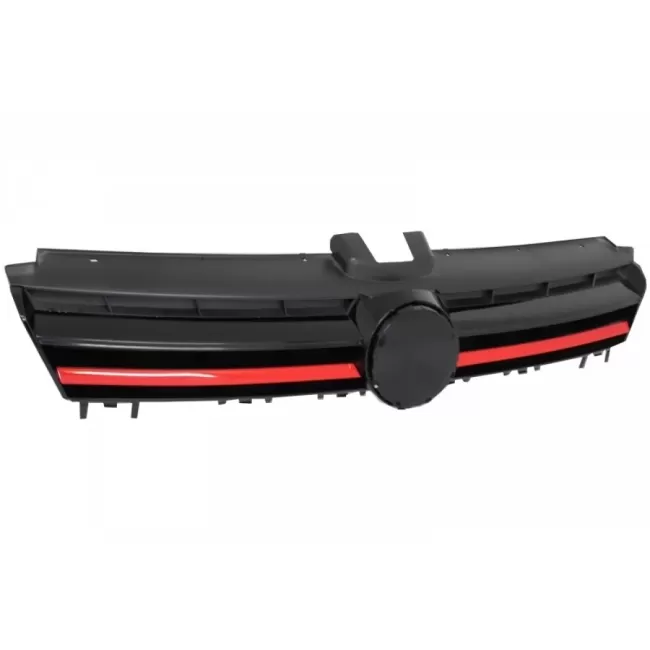 Assembly Headlights 3D LED FLOWING Dynamic Sequential Turn Light RHD with Grille suitable for VW Golf 7 VII (2012-2017) RED R20 GTI Look