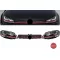 Assembly Headlights 3D LED FLOWING Dynamic Sequential Turn Light RHD with Grille suitable for VW Golf 7 VII (2012-2017) RED R20 GTI Look