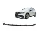 Front Bumper Spoiler Lip suitable for VW Tiguan II Mk2 R/ R Line Facelift (2020-2024) Black