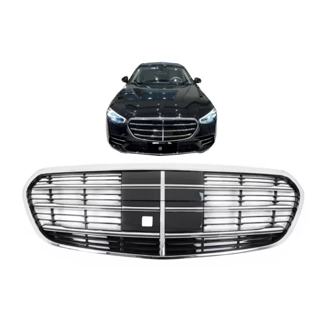 Front Grille suitable for Mercedes S-Class W223 (2020-Up) Limousine