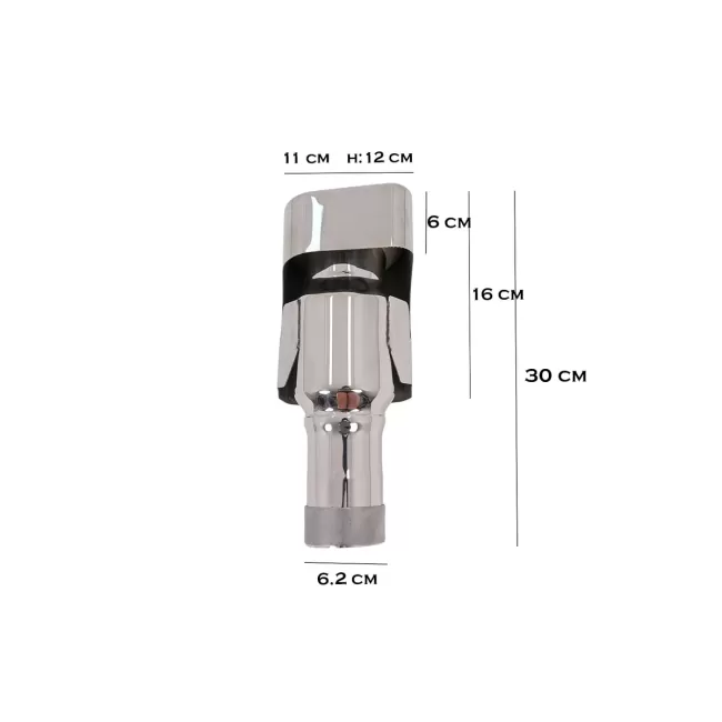 Exhaust Muffler Tips suitable for Range Rover Sport L320 (2005-2013) Autobiography Design Petrol