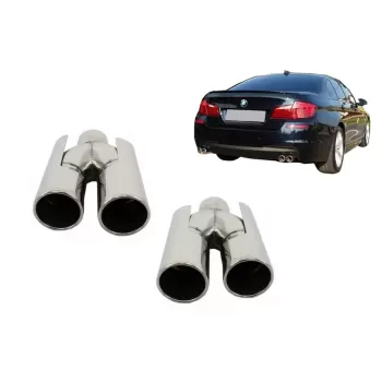 Exhaust Muffler Tips suitable for BMW E60 E90 E92 E93 F10 F30 M3 M5 M6 ACS Design