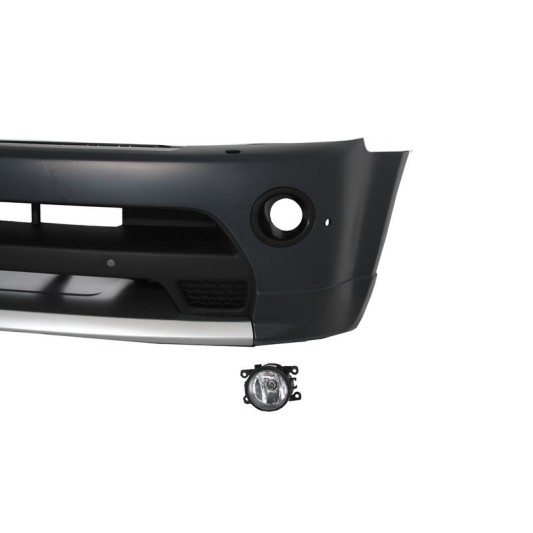 Front Bumper and Front Grilles Assembly Black Red Edition suitable for Land Range Rover Sport L320 (2009-2013) Autobiography Design