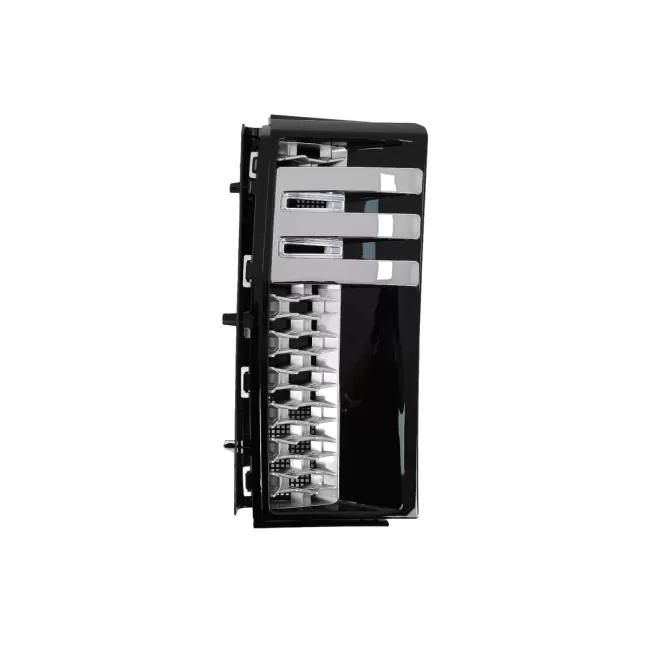 Side Vents Grilles suitable for Land Range Rover Vogue III L322 (2002-2012) Autobiography Black Silver Edition New Design