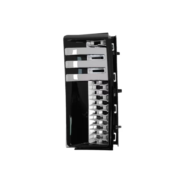 Side Vents Grilles suitable for Land Range Rover Vogue III L322 (2002-2012) Autobiography Black Silver Edition New Design