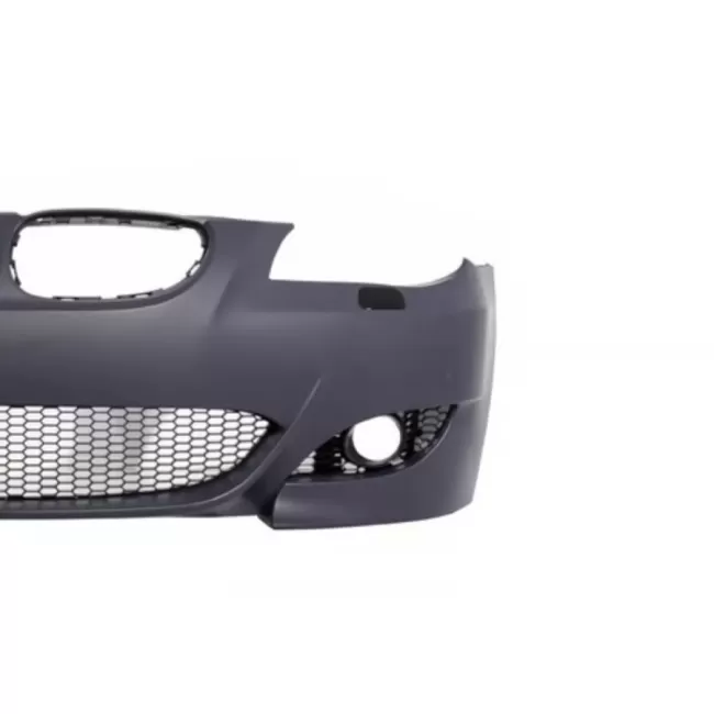Front Bumper suitable for BMW 5 Series E60 (2003-2010) M5 Design with Central Grille Double Stripe Piano Black