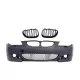 Front Bumper suitable for BMW 5 Series E60 (2003-2010) M5 Design with Central Grille Double Stripe Piano Black