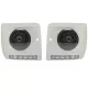 Headlights Black Bi-Xenon Look with Covers white LED DRL suitable for Mercedes G-Class W463 (1989-2012) G65 Design