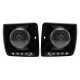 Black Headlights Covers LED DRL suitable for Mercedes G-Class W463 (1989-2012) G65 Design with Headlights Bi-Xenon