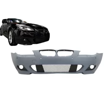 Front Bumper suitable for BMW 5 Series E60 E61 (2007-2010) M-Technik Design Without Fog lights