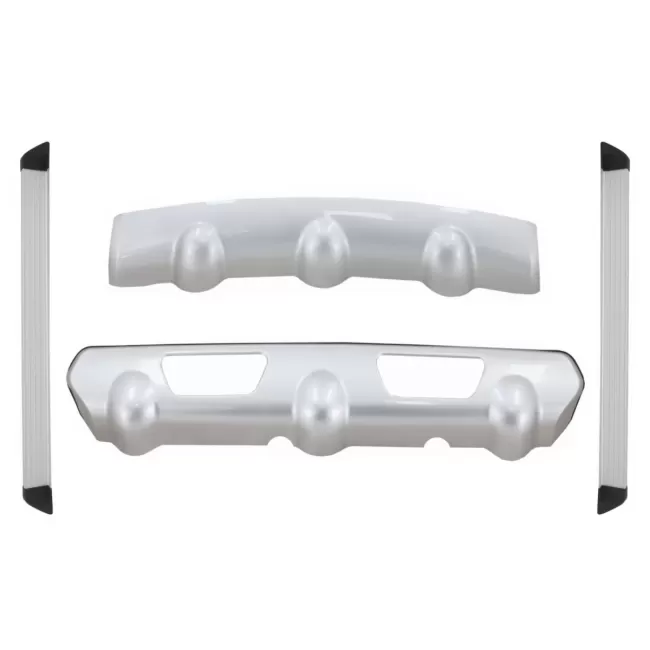 Skid Plates with Running Boards suitable for Nissan X-Trail II (T31) Non Facelift (2007-2010)
