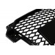 Badgeless Front Grille suitable for Audi A1 8X (2010-2014) RS1 Design Piano Black