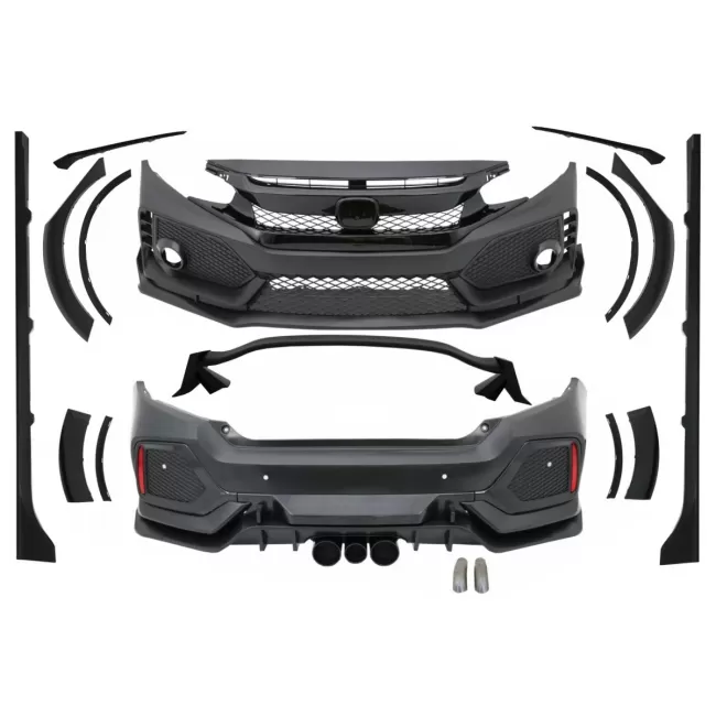 Body Kit suitable for Honda Civic MK10 FC FK (2016-Up) Sedan Type R-Design