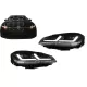 Osram Full LED Headlights LEDriving suitable for VW Golf 7 VII (2012-2017) Black Upgrade for Halogen