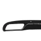 Rear Diffuser with Exhaust Tips Tailpipe Package suitable for Mercedes C-Class W205 S205 Standard (2014-2018) C63 Design